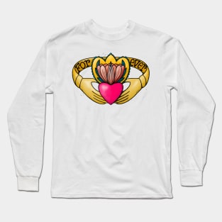 LOVE CLADDAGH  RING Long Sleeve T-Shirt